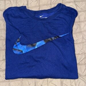 Nike Blue Graphic Tee